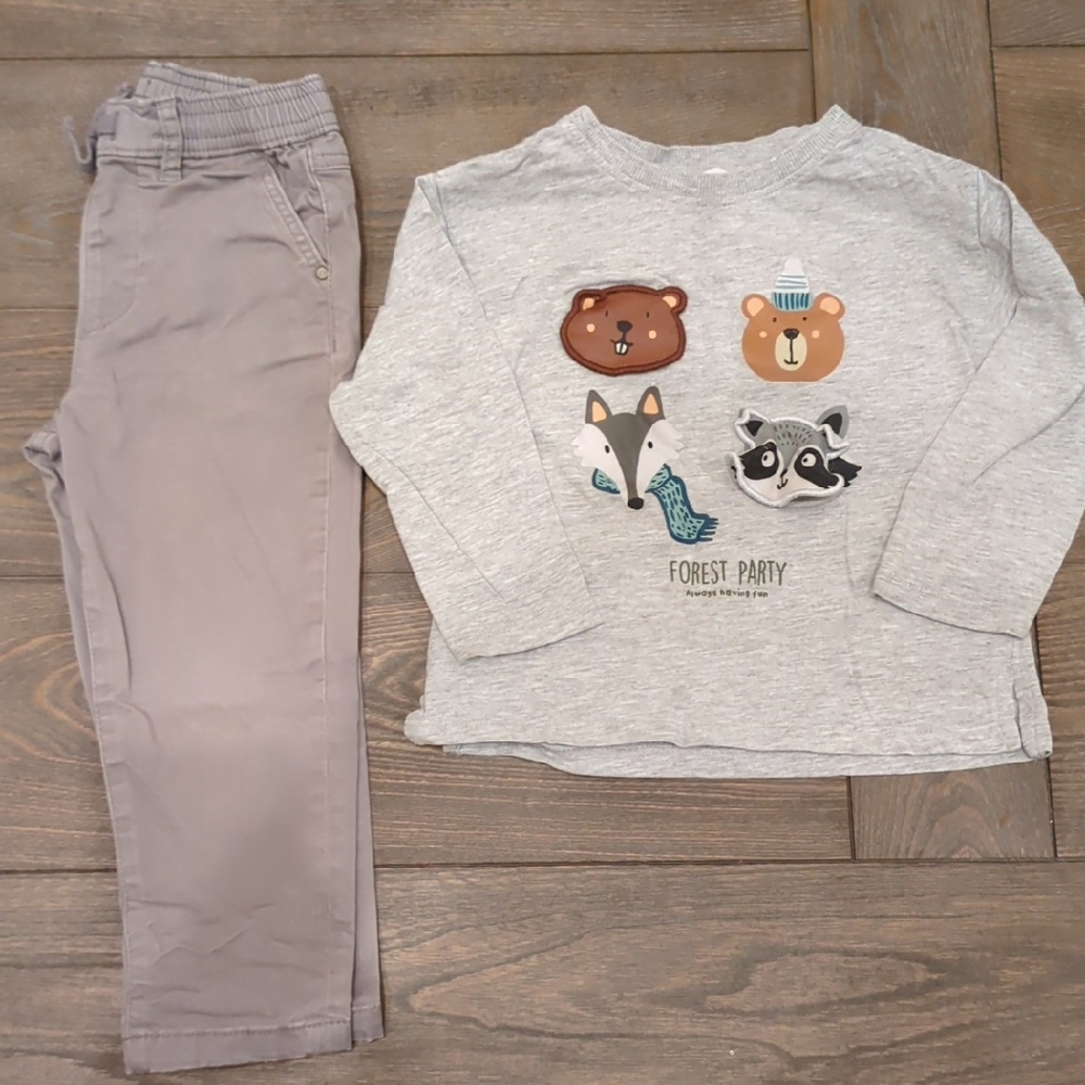 Mango 2-3Y Boys Outfit Set